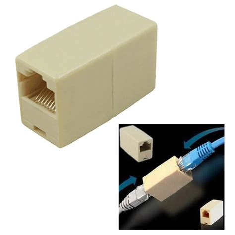 VONETS 10Pcs Ethernet RJ45 RJ 45 CAT 5 Cable Female Type Connector Lan Coupler Adapter Joiner ...