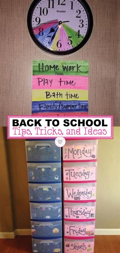 Back to School Hacks - Tips and Tricks for Kids, Families, and Teachers