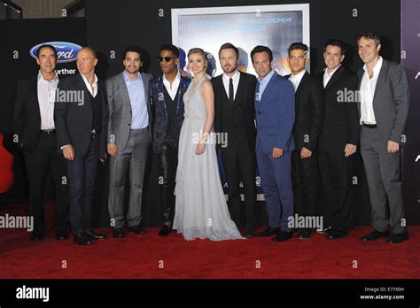 Film Premiere of Need for Speed Featuring: Cast members Where: Los Angeles, California, United ...