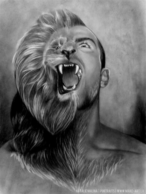 Human To Animal Transformation Art