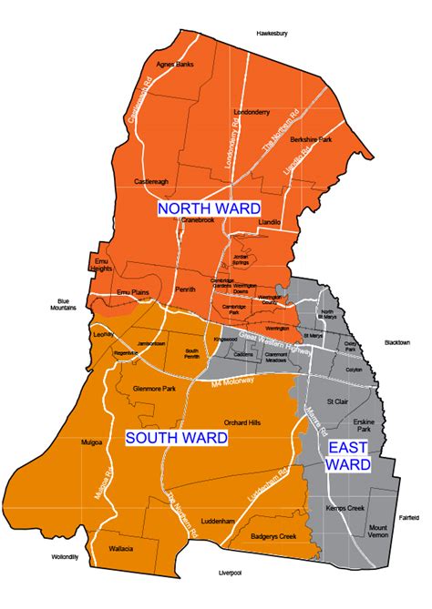 Map Of Penrith Nsw - Twyla Ingeborg