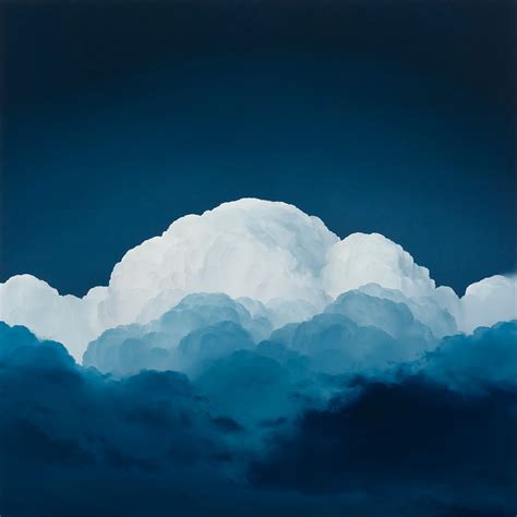 Vibrant Oil Paintings of Clouds