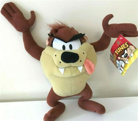 Looney Tunes Official Taz Stuffed Animal Plushy - 8 Inch Tasmanian Devil Plush Toy - Walmart.com