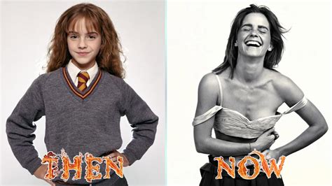 Harry Potter Cast Then And Now