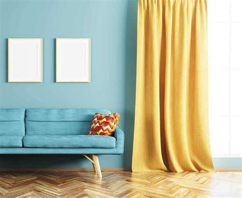 What Curtains Go With Blue Walls? [15 Awesome Ideas!] | Blue bedroom walls, Light blue walls ...