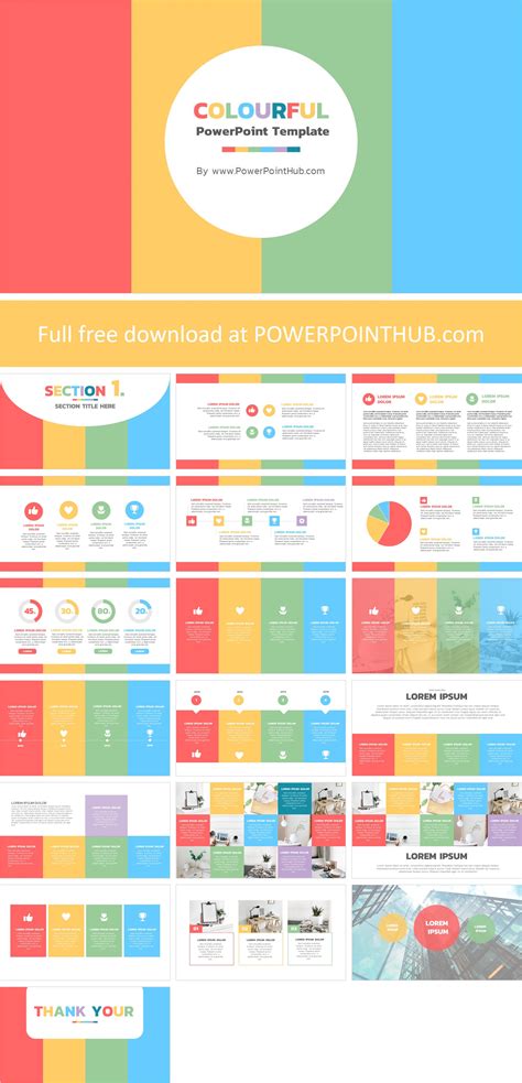 Colorful Powerpoint Backgrounds