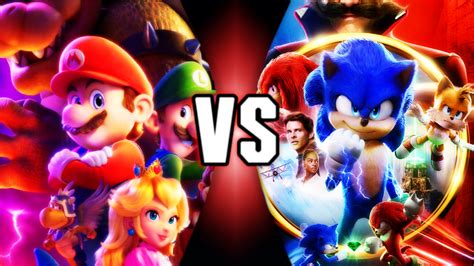 Movie Mario VS Movie Sonic by AAMultiverse on DeviantArt