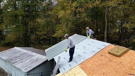 The Steps of a Standing Seam Metal Roof Installation