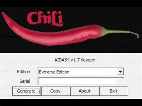 Noxious - Chili's AIDA64 v1.7 Keygen - YouTube