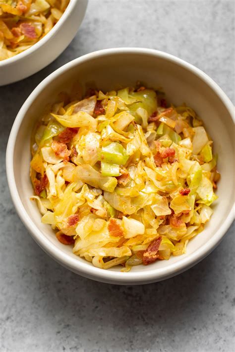 Easy Bacon and Cabbage Recipe • Salt & Lavender