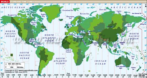 India Time Zones Map – Get Map Update