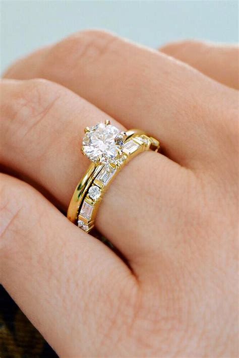 27 The Best Yellow Gold Engagement Rings From Pinterest | Oh So Perfect Proposal