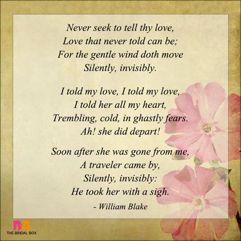 7 Romantic Love Poems By Famous Poets