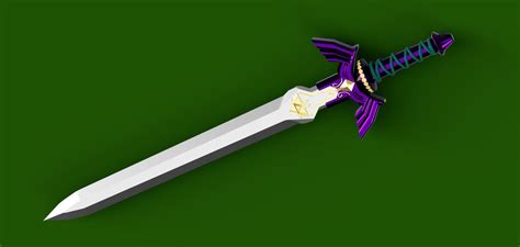 The Master Sword 3D model 3D printable | CGTrader