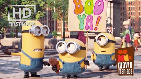 Minions | FIRST LOOK clip (2015) Stuart Kevin Bob Despicable Me | FunnyDog.TV