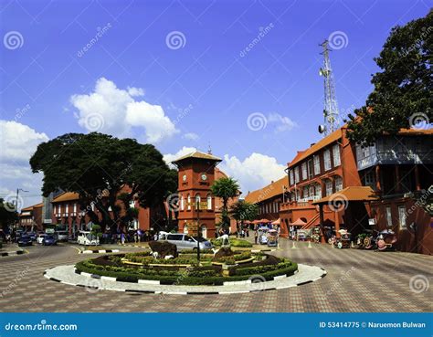 Heritage town in Malacca stock image. Image of park, travel - 53414775