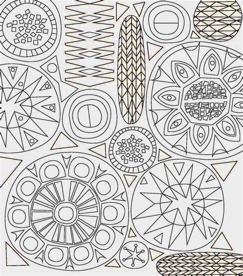 Printable Mexican Folk Art Coloring Pages