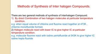 INTER HALOGENS COMPOUNDS PPT.pptx....... | PPT