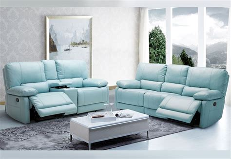 Light Blue Leather Sectional Sofa - Sofa Design Ideas