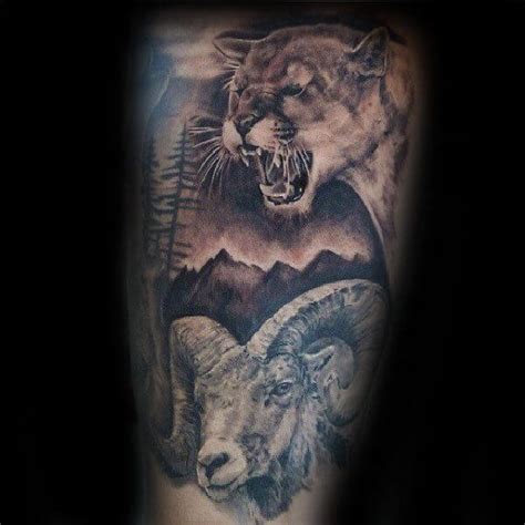 14+ Mountain Lion Tattoo Ideas & Designs | PetPress