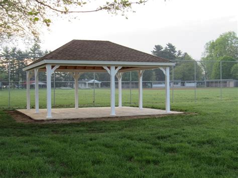 20x20 Hip Roof Pavilion | Pavilion, Gazebo roof, Gazebo