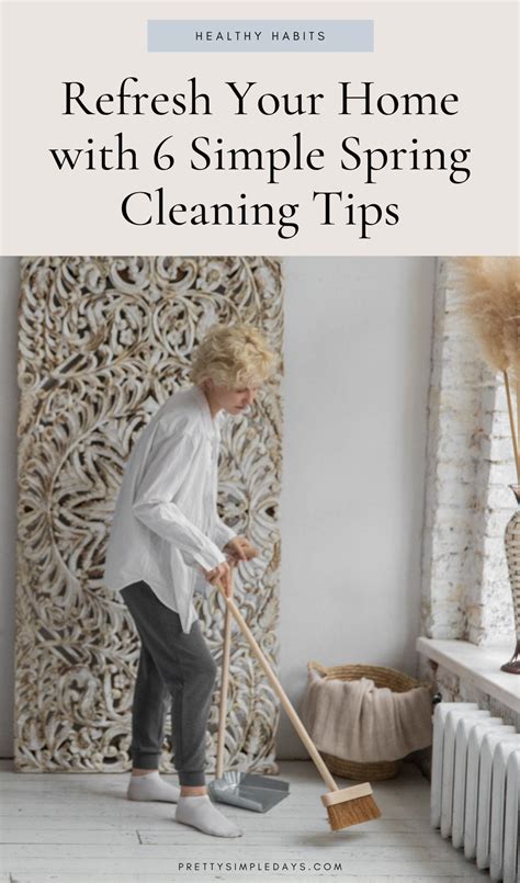 Spring Cleaning Tips For An Organized Home | Minimalism Lifestyle | Spring cleaning hacks ...