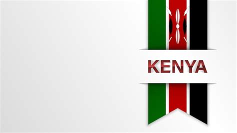 Premium Vector | EPS10 Vector Patriotic background with Kenya flag colors