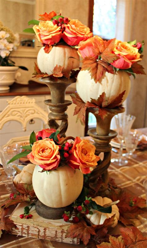 55 Beautiful Thanksgiving Table Decor Ideas - DigsDigs