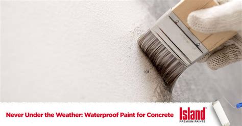 Waterproof Paint for Concrete Surfaces | Island Paints