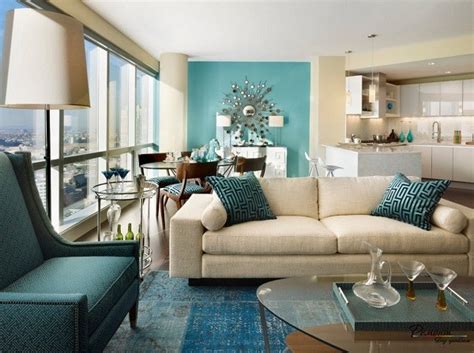 Teal living room design ideas – trendy interiors in a bold color