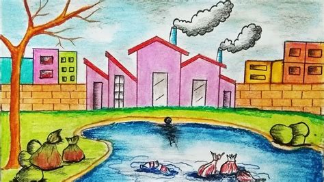 Share more than 149 environmental pollution drawing latest - seven.edu.vn