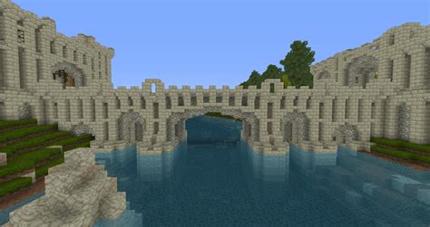 My medieval stonebridge, more in comments : r/Minecraft