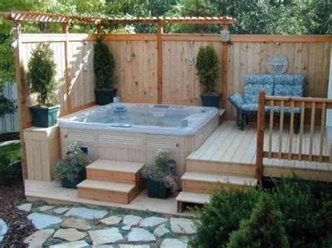 Outdoor Spa Landscaping Ideas