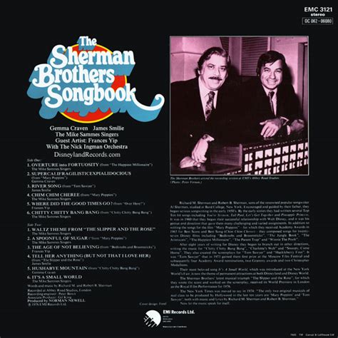 DisneylandRecords.com - EMC 3121 The Sherman Brothers Songbook