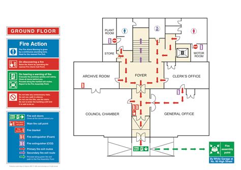 Warehouse Evacuation Plan Template