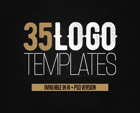 Logo Templates: 35 Custom Logo Design | Logos | Graphic Design Junction