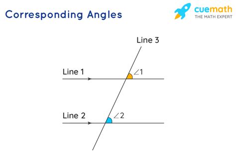 Corresponding Angles - Definition, Theorem, Examples