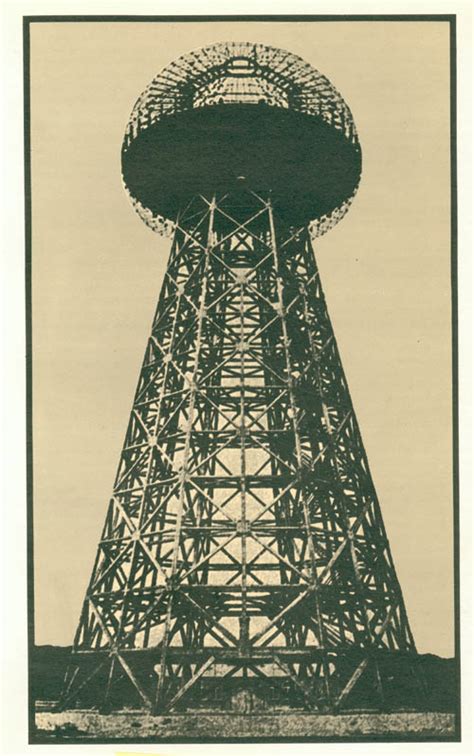 Tesla Tower in Shoreham Long Island (1901 - 1917) meant to be the "World Wireless" Broadcasting ...