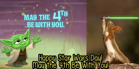 May the 4th Be With You!