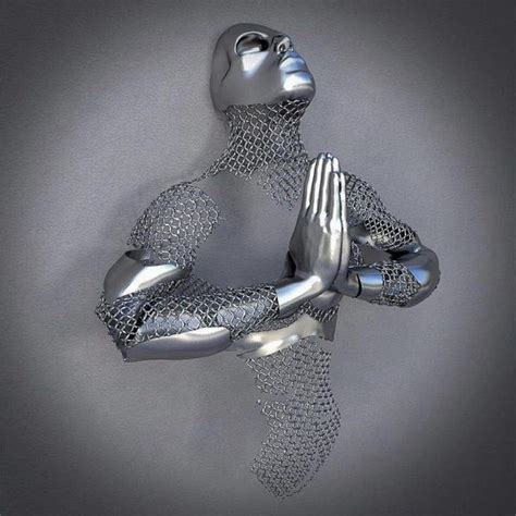 Modern Abstract Stainless Steel Human Body Sculpture Metal Art Wall Sculpture for Sale CSS-188 ...