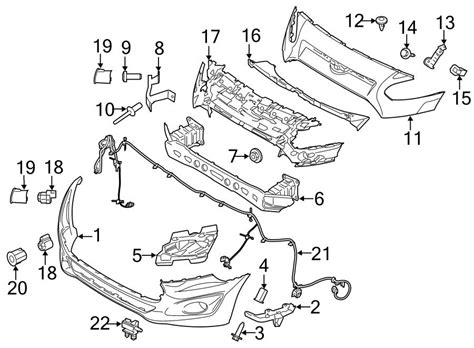 2014 Ford Transit Connect XL Mini Cargo Van 2.5L Duratec Park sensor bracket. Front Inner; inner ...