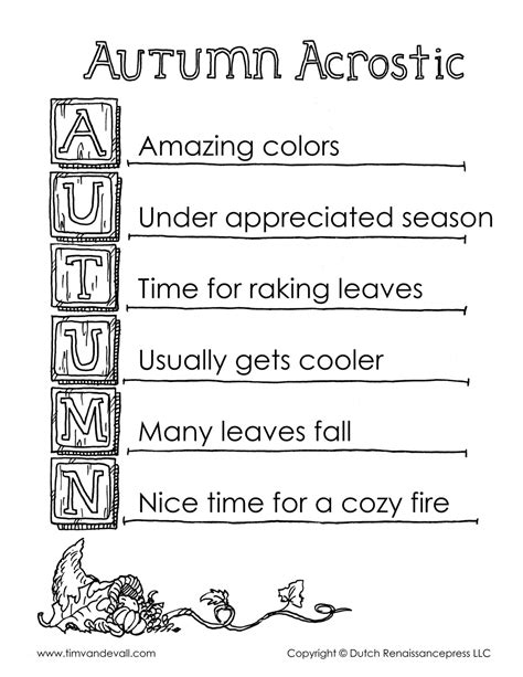 autumn-acrostic-poem-example - Tim's Printables