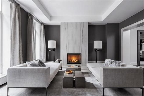 35 Fresh Contemporary Grey Living Room