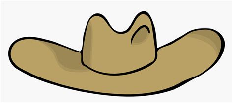 Cowboy Hat Clip Art - Cartoon Cowboy Hat Transparent, HD Png Download - kindpng