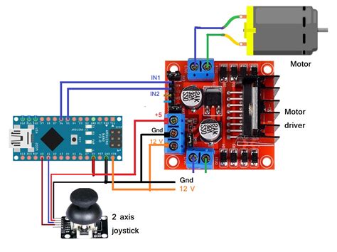 L293d Motor Driver Circuit Diagram Arduino