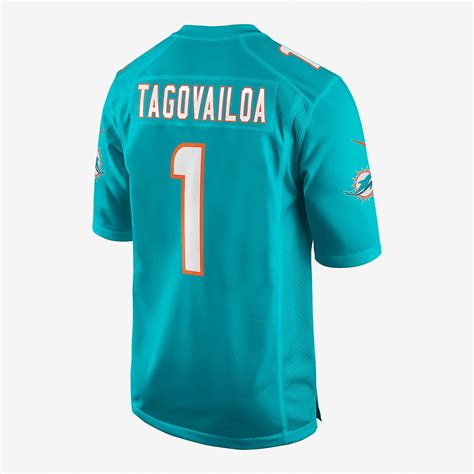 Nike Men's Miami Dolphins Tua Tagovailoa #1 Aqua Game Jersey | ubicaciondepersonas.cdmx.gob.mx