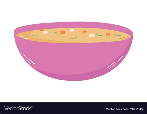 Soup bowl icon Royalty Free Vector Image - VectorStock