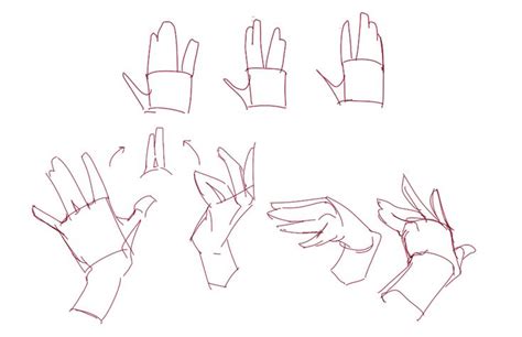 Hand Gestures and Simplifying the Hand! “Anatomy How to Draw by Leriisa #1” by Leriisa - CLIP ...