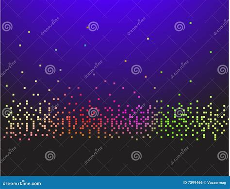 Square Art. Blue stock vector. Illustration of vector - 7399466