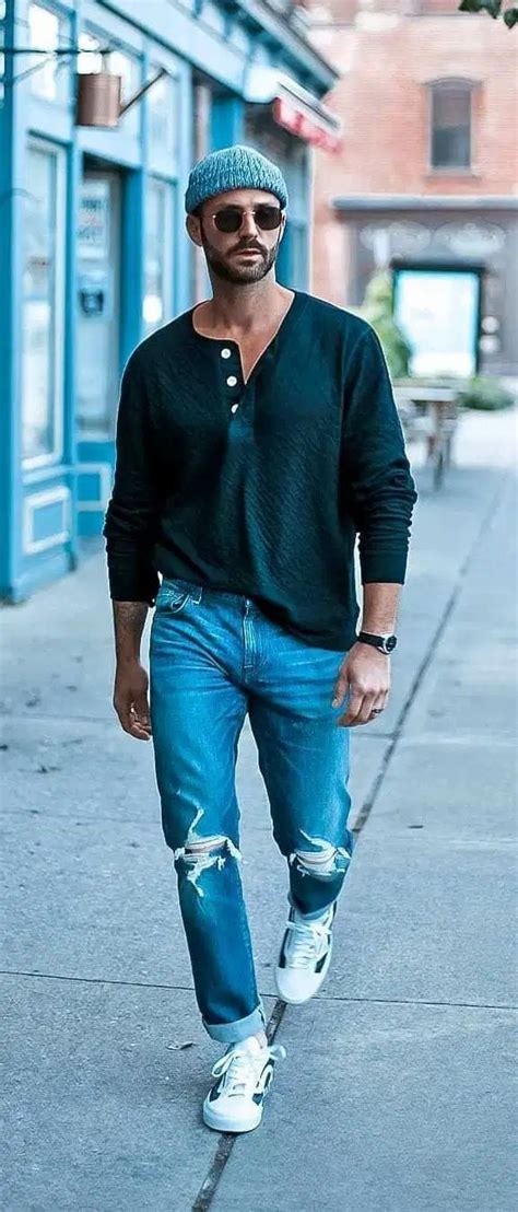 The Best Men’s Jeans Styles To Elevate Every Look Simple Casual Outfits, Mens Casual Outfits ...